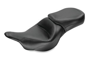 Kawasaki Vulcan 1700 Voyager One-Piece Motorcycle Seat - Mustang Motorcycle - Standard Touring 1PC - Black - `09-`21